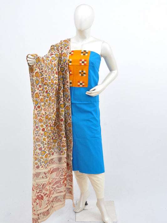 Kalamkari Ikkat Designer Dress Material [D30402145]