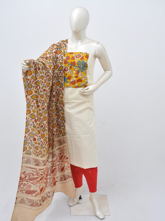 Kalamkari Ikkat Designer Dress Material [D30414022]