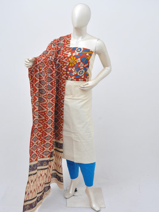 Kalamkari Ikkat Designer Dress Material [D30414024]