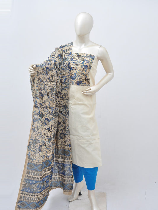 Kalamkari Ikkat Designer Dress Material [D30414025]