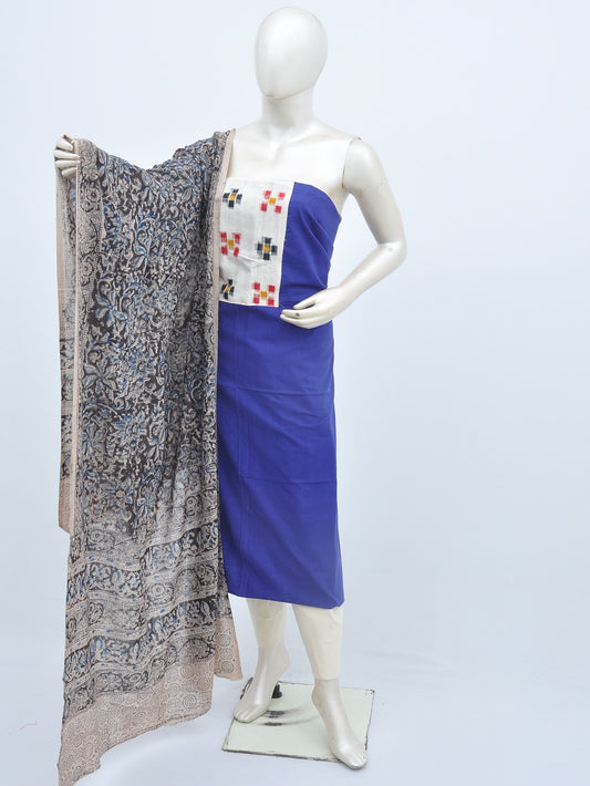 Kalamkari Ikkat Designer Dress Material [D20628065]