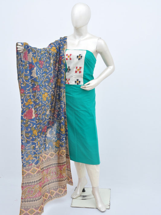 Kalamkari Ikkat Designer Dress Material [D20628066]