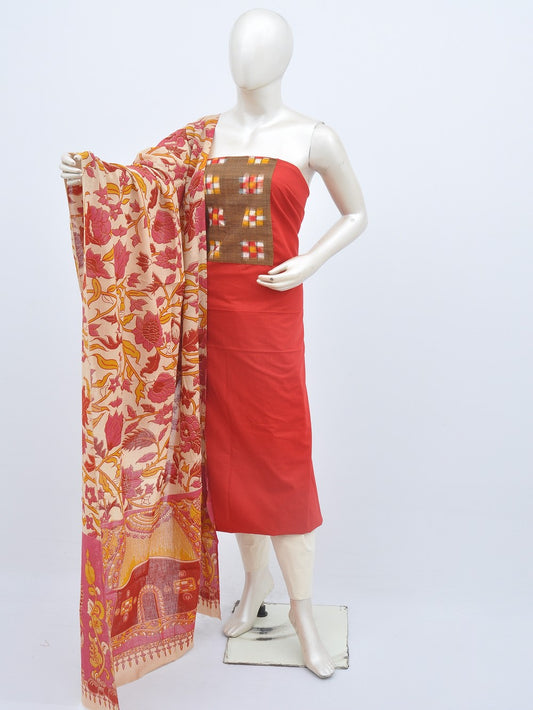 Kalamkari Ikkat Designer Dress Material [D20628067]