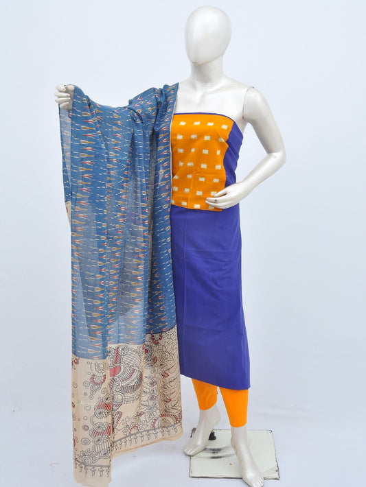 Kalamkari Ikkat Designer Dress Material [D20628072]