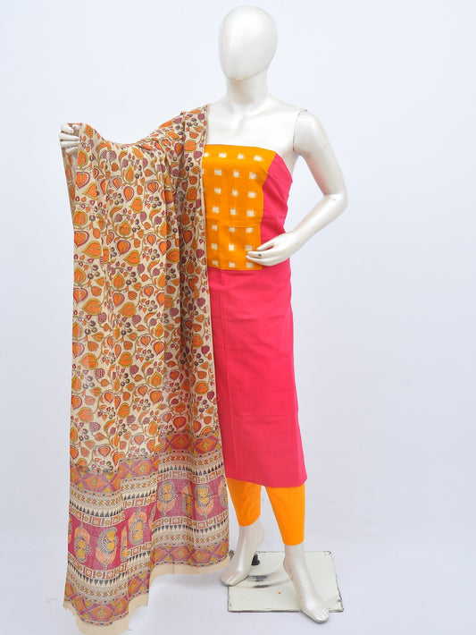 Kalamkari Ikkat Designer Dress Material [D20628073]