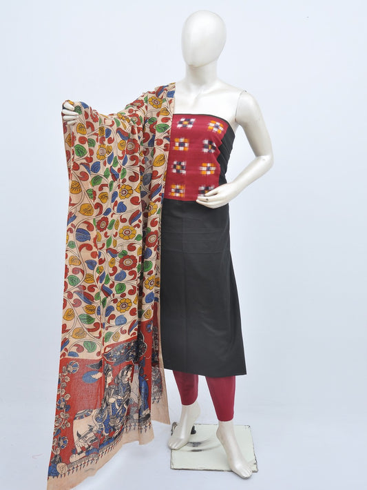 Kalamkari Ikkat Designer Dress Material [D20628074]