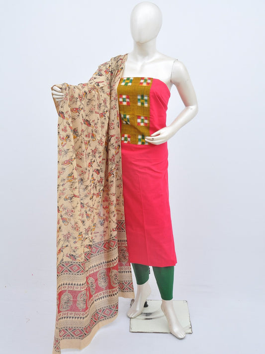 Kalamkari Ikkat Designer Dress Material [D20628076]