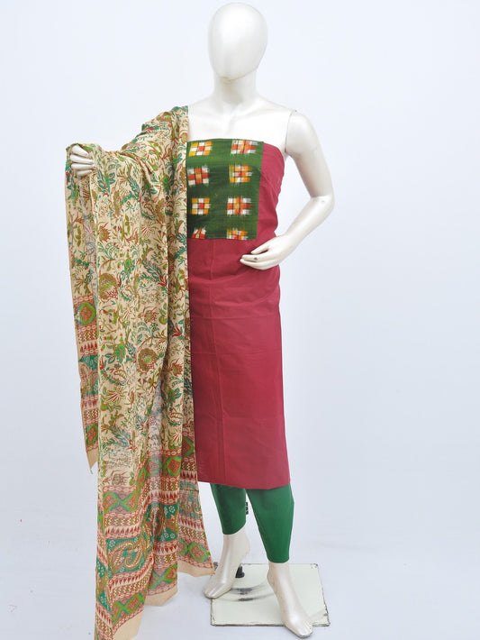 Kalamkari Ikkat Designer Dress Material [D20628078]