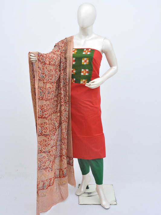Kalamkari Ikkat Designer Dress Material [D20628079]