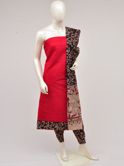 Kalamkari Designer Patch Dress Material [D61015099]