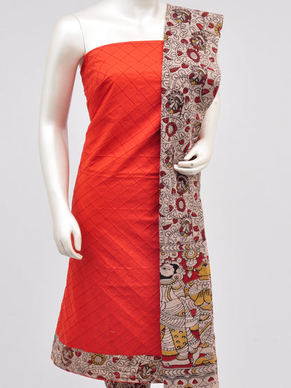 Kalamkari Designer Patch Dress Material [D61015111]