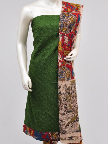 Kalamkari Designer Patch Dress Material [D61015112]