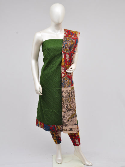 Kalamkari Designer Patch Dress Material [D61015112]