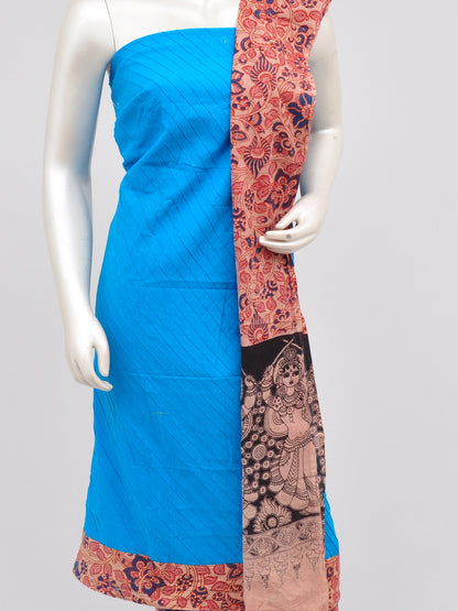 Kalamkari Designer Patch Dress Material [D61118005]