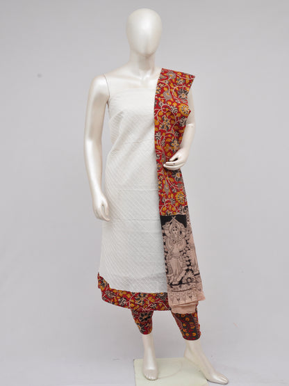 Kalamkari Designer Patch Dress Material [D61118006]