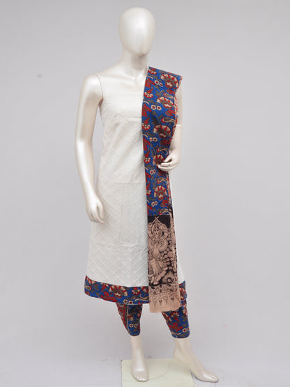 Kalamkari Designer Patch Dress Material [D61118010] - DressesForWomen.IN