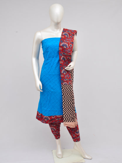 Kalamkari Designer Patch Dress Material [D61118012]