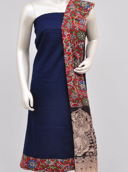 Kalamkari Designer Patch Dress Material [D61118013]