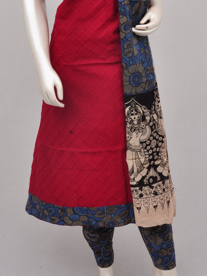 Kalamkari Designer Patch Dress Material [D70107009]