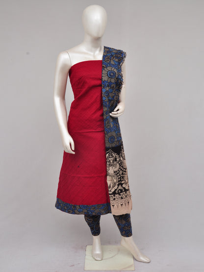 Kalamkari Designer Patch Dress Material [D70107009]