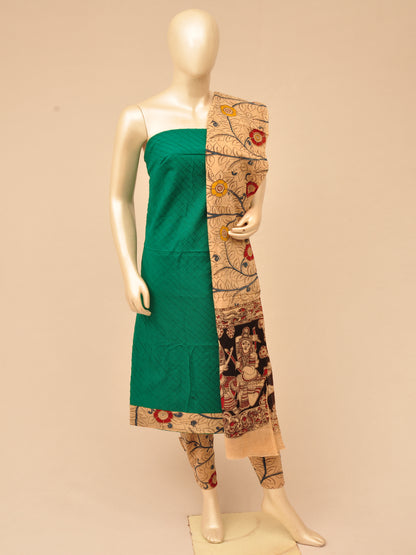 Kalamkari Designer Patch Dress Material [D70217001]