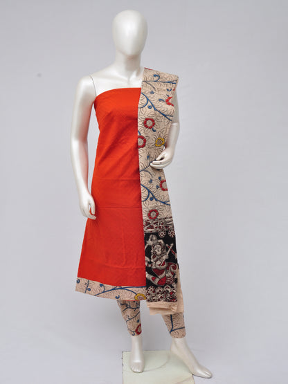 Kalamkari Designer Patch Dress Material [D70217002]