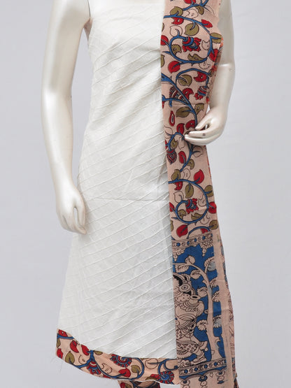 Kalamkari Designer Patch Dress Material [D70217003]