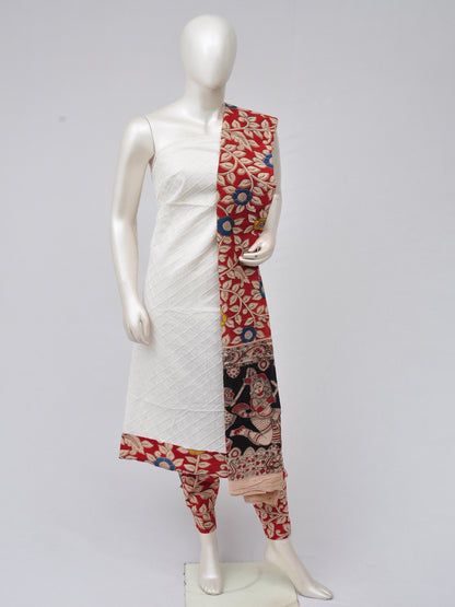 Kalamkari Designer Patch Dress Material [D70217005]
