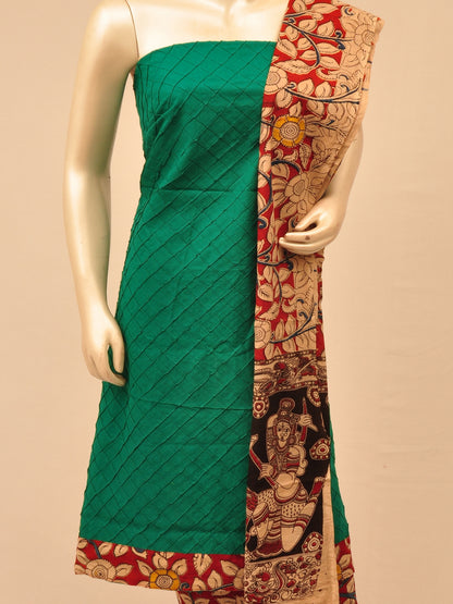 Kalamkari Designer Patch Dress Material [D70313020]
