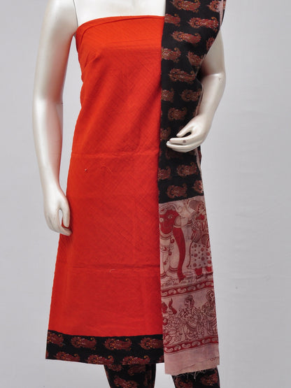 Kalamkari Designer Patch Dress Material [D70313022] - DressesForWomen.IN