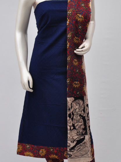 Kalamkari Designer Patch Dress Material [D70313025] - DressesForWomen.IN