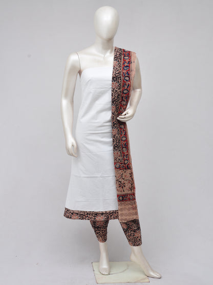 Kalamkari Designer Patch Dress Material [D70326043]