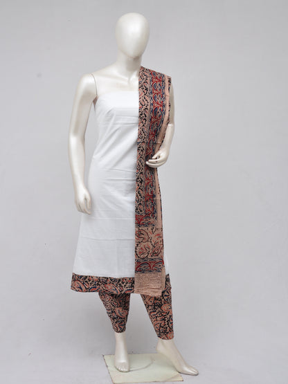 Kalamkari Designer Patch Dress Material [D70326049]