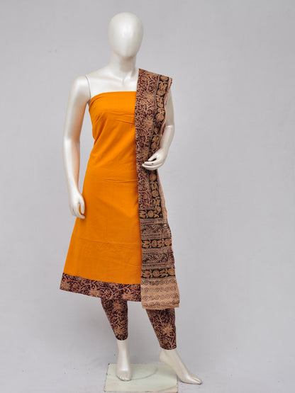 Kalamkari Designer Patch Dress Material [D70328114]