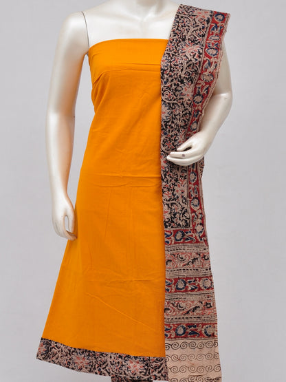 Kalamkari Designer Patch Dress Material [D70328115]