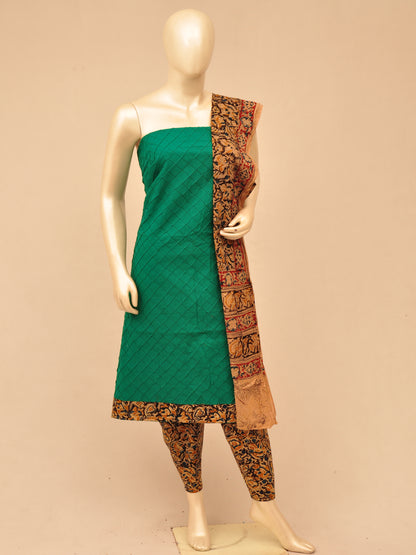 Kalamkari Designer Patch Dress Material [D70328116]
