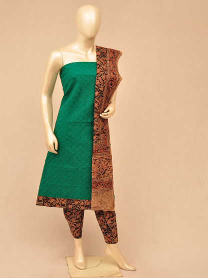 Kalamkari Designer Patch Dress Material [D70328118]