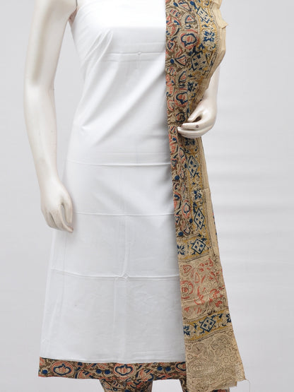 Kalamkari Designer Patch Dress Material [D70402042]