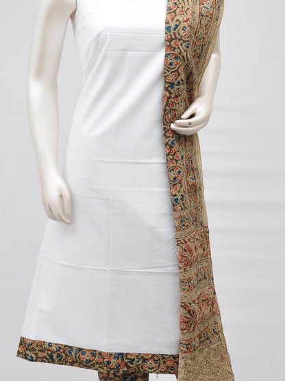 Kalamkari Designer Patch Dress Material [D70402044]