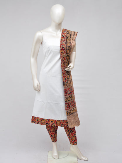 Kalamkari Designer Patch Dress Material [D70402047]