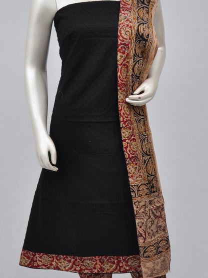 Kalamkari Designer Patch Dress Material [D70417037]