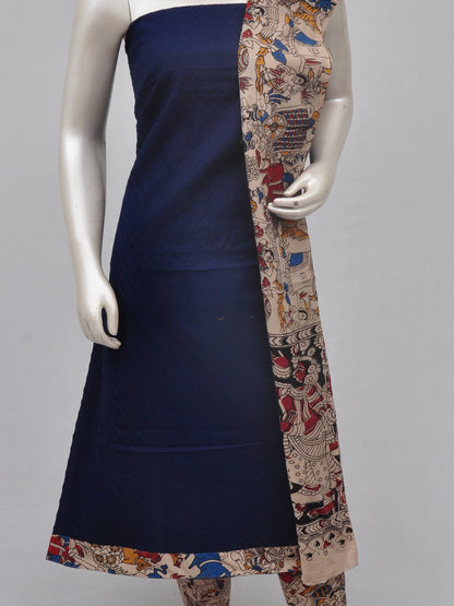 Kalamkari Designer Patch Dress Material  [D70505000]