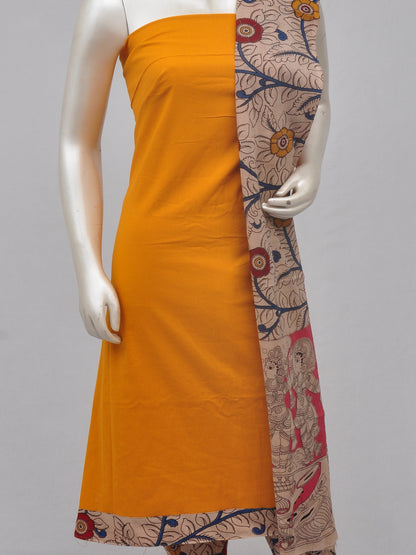 Kalamkari Designer Patch Dress Material  [D70505003]