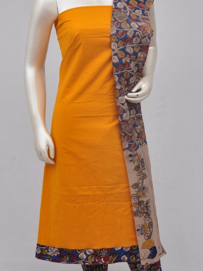 Kalamkari Designer Patch Dress Material  [D70505005]