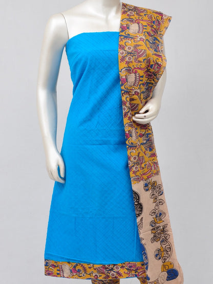 Kalamkari Designer Patch Dress Material  D70526046]