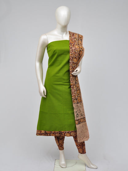 Kalamkari Designer Patch Dress Material  [D70705183]