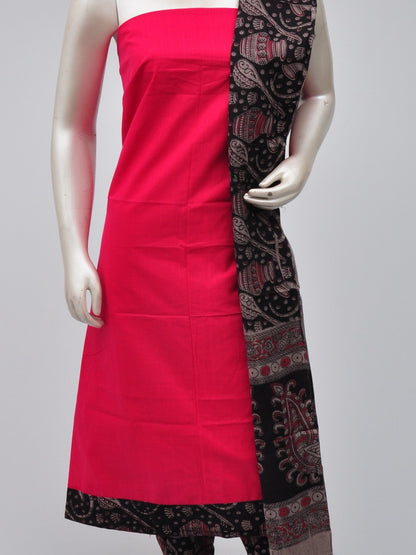 Kalamkari Designer Patch Dress Material  [D70710090]