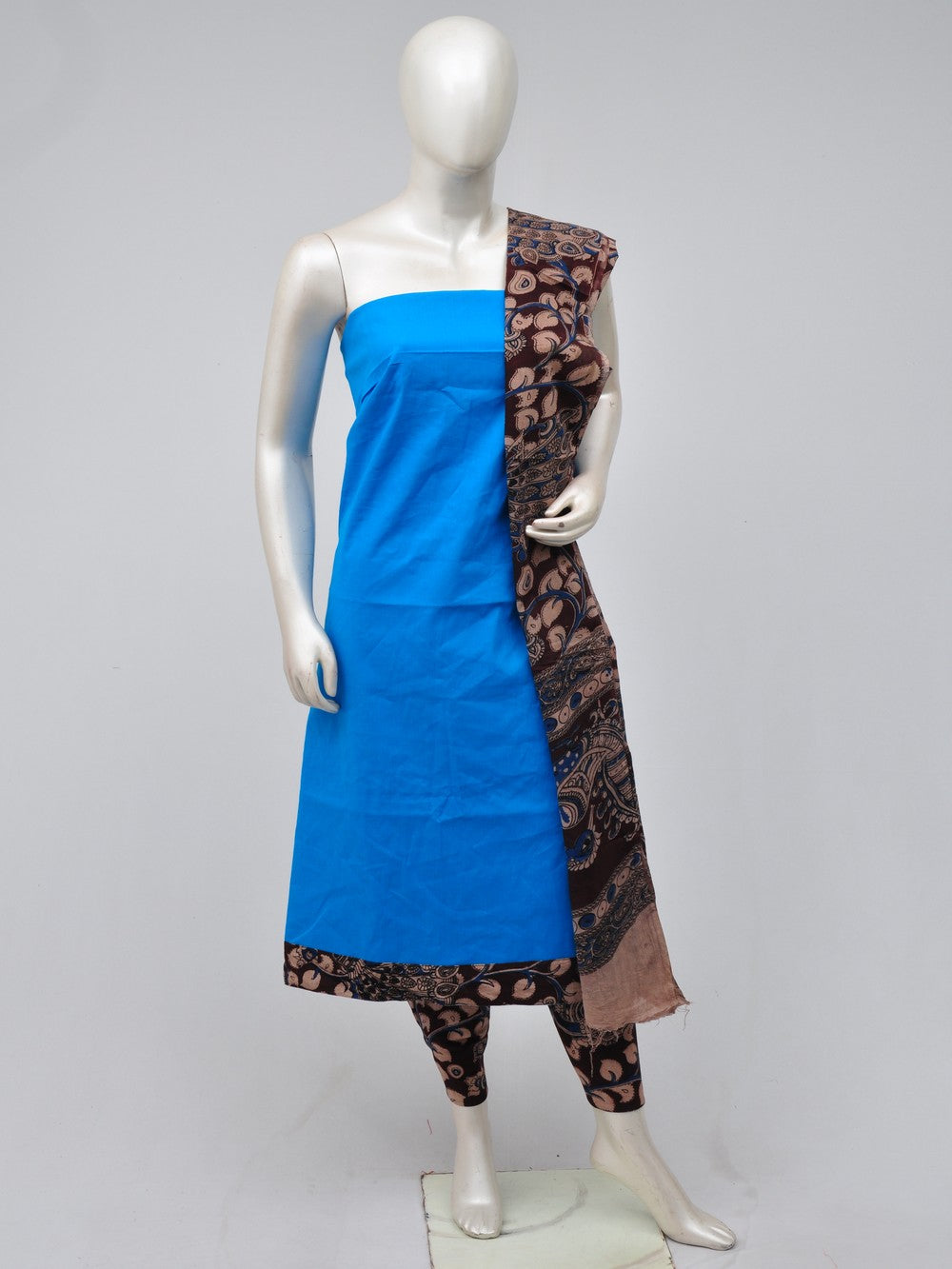 Kalamkari Designer Patch Dress Material  [D70710098]
