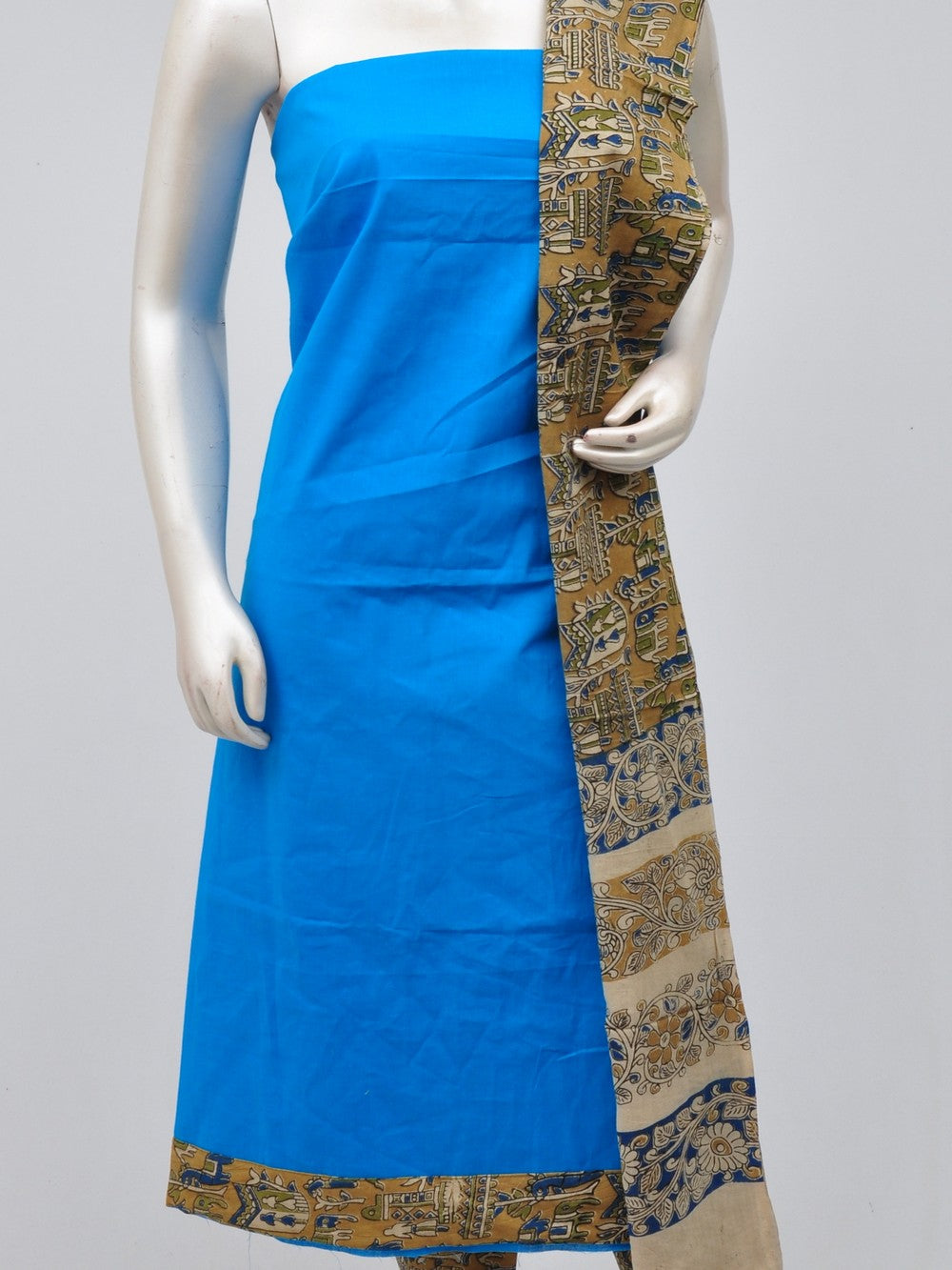 Kalamkari Designer Patch Dress Material  [D70710099]