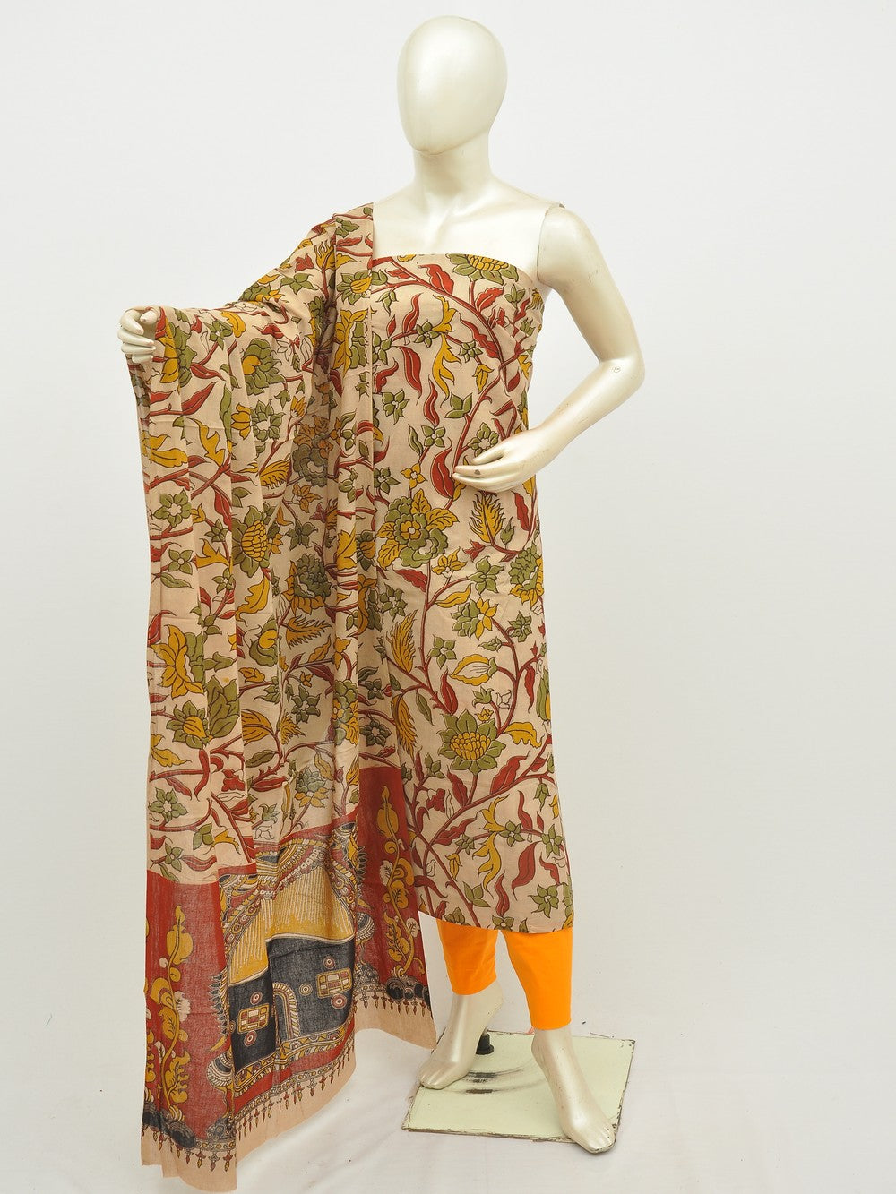 Cotton Woven Designer Dress Material [D20113023]
